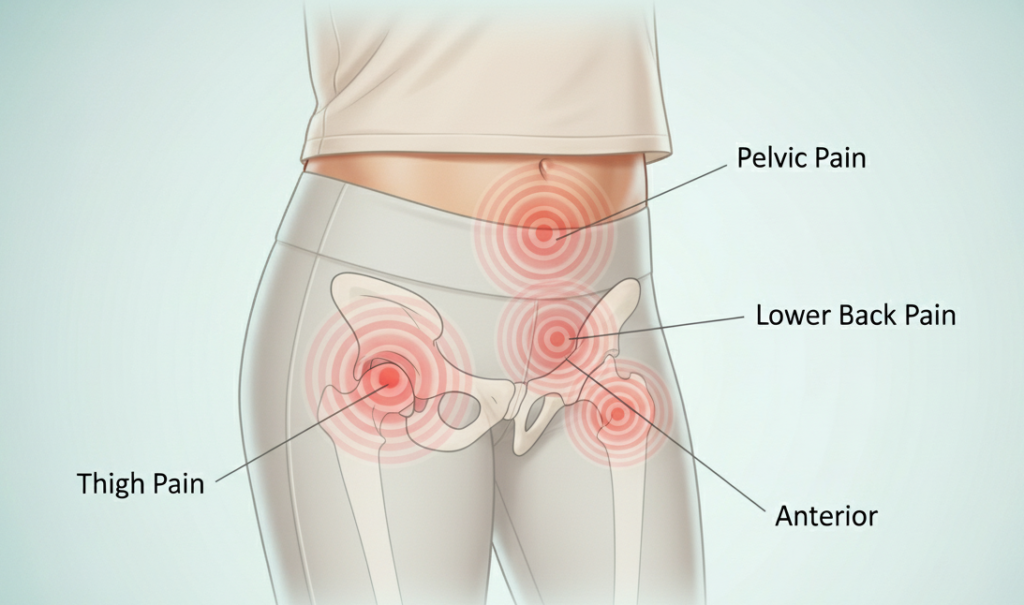 مشکلات و علائم آدنومیوز