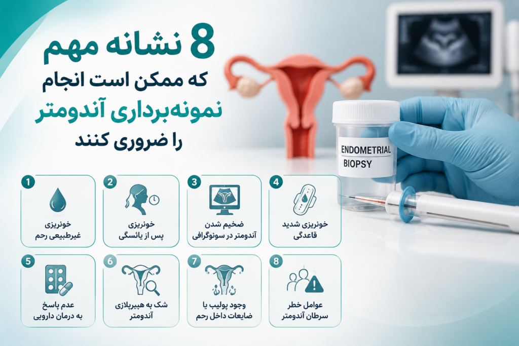 نمونه برداری آندومتر؛ چه زمانی واقعاً ضروری است؟