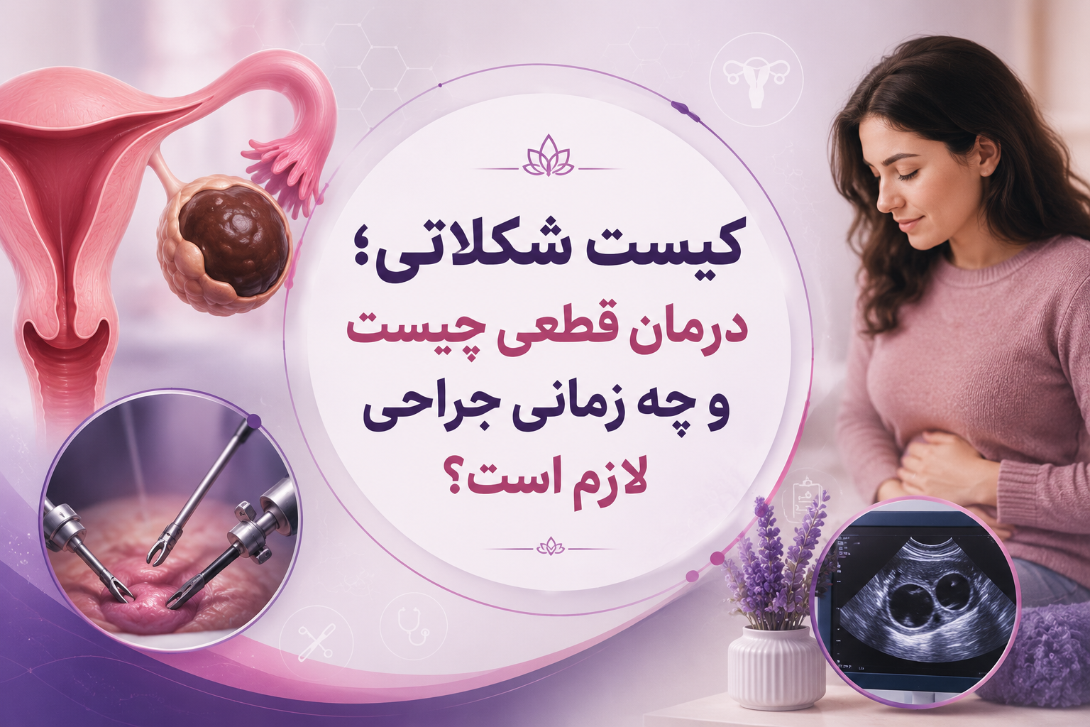 کیست شکلاتی؛ درمان قطعی چیست و چه زمانی جراحی لازم است؟