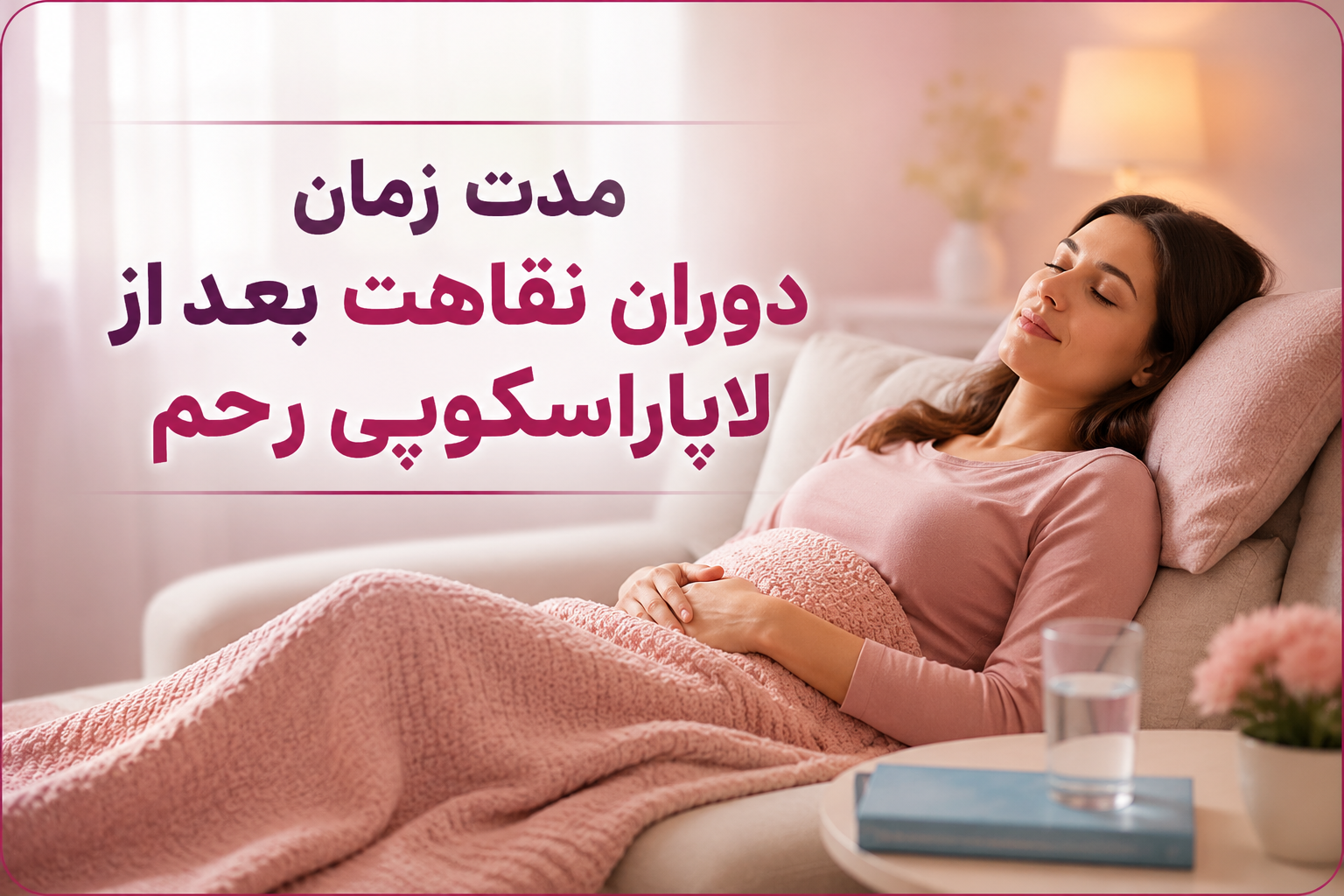 مدت زمان دوران نقاهت بعد از لاپاراسکوپی رحم