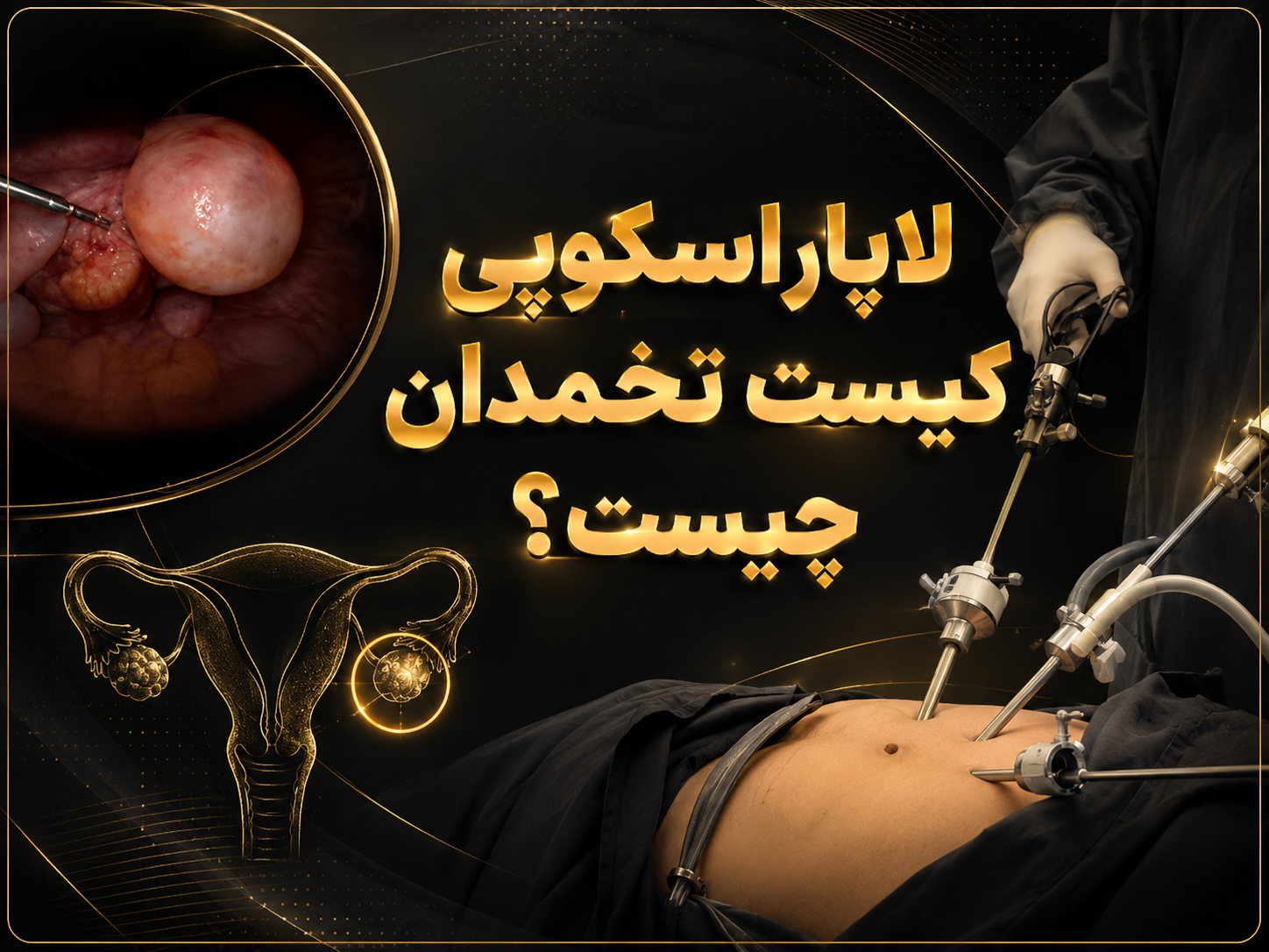 لاپاراسکوپی کیست تخمدان چیست؟