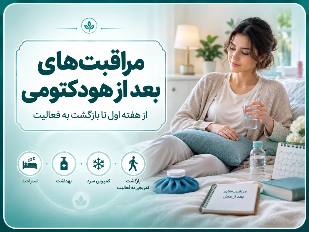 مراقبت‌های بعد از هودکتومی؛ نکات مهم دوران بهبودی