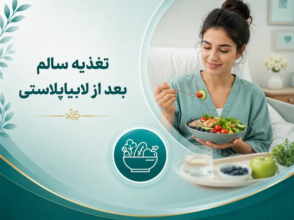 تغذیه چه نقشی در کاهش ورم بعد از لابیاپلاستی دارد؟