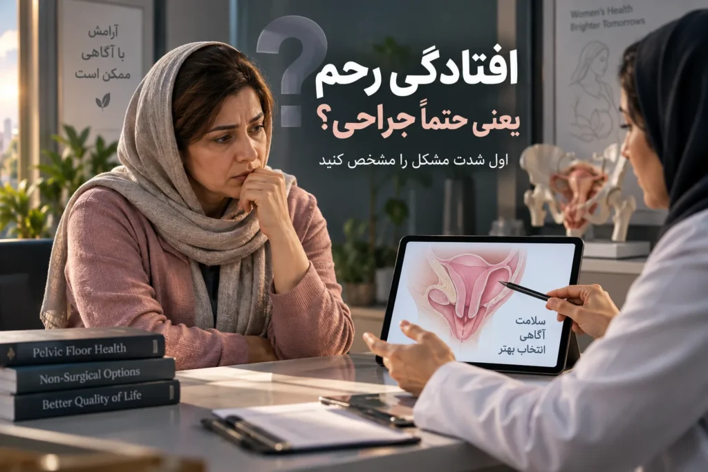 افتادگی رحم